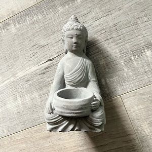 buddha tea light candle holder